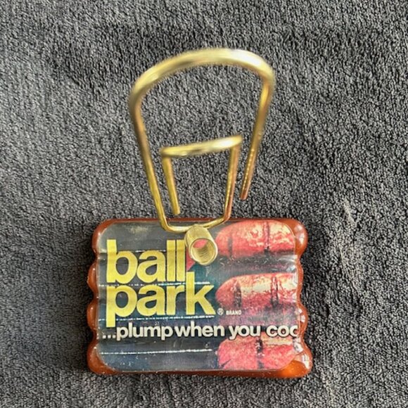 Vintage Ball Park Franks Hot Dog Note & Pen Holder - Picture 2 of 4